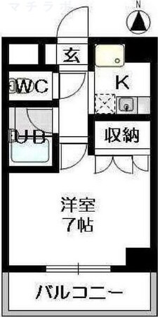 鶴舞駅 徒歩10分 5階の物件間取画像